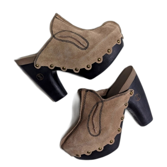 Flogg Shoes - Flogg Platform Clogs Size 8.5
